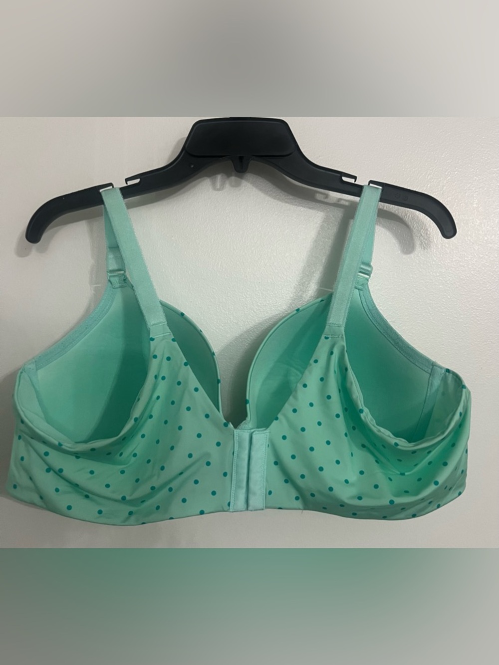 torrid Mint Green Polka Dot Plus size  Bra - Picture 2 of 5